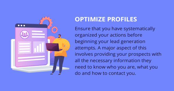 Optimize profiles