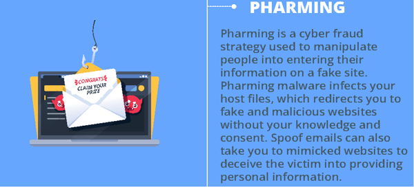 Pharming is a specialized spoof email-1