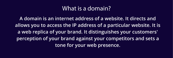 What is a branded domain