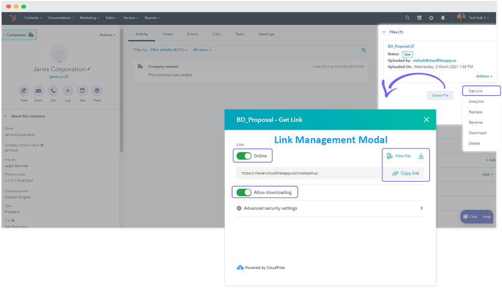link_management
